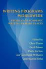 Writing Programs Worldwide: Profiles of Academic Writing in Many Places (Perspectives on Writing) Cover Image