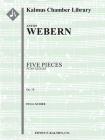 Five Pieces (Fünf Stücke), Op. 10: Score By Anton Webern (Composer) Cover Image
