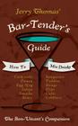 Jerry Thomas' Bartenders Guide: How To Mix Drinks 1862 Reprint: A Bon Vivant's Companion By Jerry Thomas Cover Image