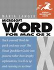 Word for Mac OS X (Visual QuickStart Guides) By Maria Langer Cover Image