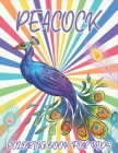 Peacock Coloring Book For Kids: Collection of 50+ Amazing Peacock Coloring Pages By Rr Publications Cover Image