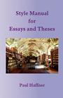 Style Manual for Essays and Theses Cover Image