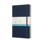 Moleskine Classic Notebook, Large, Dotted, Blue Sapphire, Hard Cover (5 x 8.25) By Moleskine Cover Image