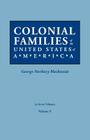 Colonial Families of the United States of America. in Seven Volumes. Volume V Cover Image