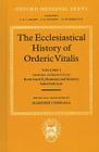 The Ecclesiastical History of Orderic Vital: Vol. 1. General Introduction, Books I and II (Summary and Extracts), Index Verborum (Oxford Medieval Texts) By Vitalis Ordericus, Marjorie Chibnall (Editor), Marjorie Chibnall (Translator) Cover Image