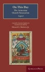 On This Day (August): The Armenian Church Synaxarion (Yaysmawurkʿ) By Edward G. Mathews (Translator) Cover Image