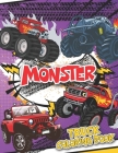 Monster Truck Coloring Book: Color Changing Monster truck book for Kids Ages 2 and Up Cover Image