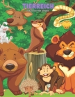 TIERREICH - Malbuch Für Kinder By Tina Müller Cover Image