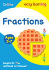 Collins Easy Learning Age 5-7 — Fractions Ages 5-7: New By Collins Easy Learning Cover Image