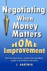 Negotiating When Money Matters: Home Improvement Cover Image