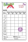 Bunco Score Sheets: V.1 Perfect 120 Bunco Score Cards for Bunco Dice game - Nice Obvious Text - Small size 6*9 inch By Perfect Notebook Cover Image
