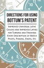 Directions for Using Bottum's Patent Improved Universal Lathe Chucks and Improved Lathes for Turning and Finishing Every Description of Watch Pivots, By Anon Cover Image