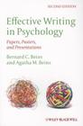 Effective Writing in Psycholog By Bernard C. Beins, Agatha M. Beins Cover Image