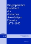 Biographisches Handbuch Des Deutschen Auswärtigen Dienstes 1871-1945: Band 5: T-Z, Nachträge Cover Image