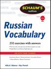 Schaum's Outline of Russian Vocabulary By Alfia Rakova, Ray Parrott Cover Image