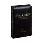 Santa Biblia Letra Grande-Rvc-Zipper Closure Cover Image