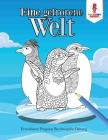 Eine gefrorene Welt: Erwachsene Pinguine Buchausgabe Färbung By Coloring Bandit Cover Image