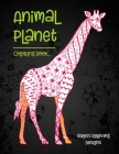 Animal Planet - Coloring Book - Stress Relieving Designs By Janice Black Cover Image