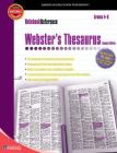 Webster's Thesaurus, Grades 4 - 8: Second Edition (Notebook Reference Series) Cover Image