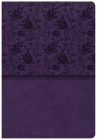 CSB Super Giant Print Reference Bible, Purple LeatherTouch Cover Image
