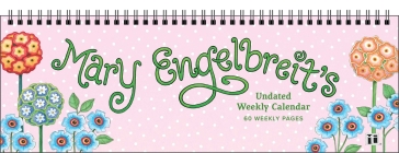Mary Engelbreit's Undated Weekly Desk Pad Calendar Cover Image