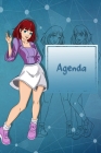 Agenda Semainier Universel Manga: Agenda perpétuel et prise de notes avec couverture et intérieur Manga N°13 - 56 semaines avec des pages supplémentai Cover Image