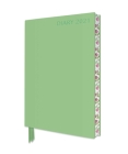 Pale Mint Green Artisan A5 Diary 2021 Cover Image