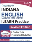 ILEARN Test Prep: Indiana Learning Evaluation Assessment Readiness Network Study Guide By Lumos Learning Cover Image