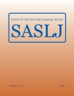 Society for American Sign Language Journal: Vol. 2, no. 2 Cover Image