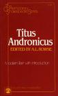 Titus Andronicus (Contemporary Shakespeare Series) By A. Rowse (Editor) Cover Image