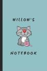 Willow's Notebook: Personalized Notepad for Willow By Writtenin Writtenon Cover Image