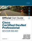 Cisco Certified Devnet Professional Devcor 350-901 Official Cert Guide By Hazim Dahir, Jason Davis, Stuart Clark Cover Image