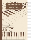 Music Sheet Notebook Cover Image