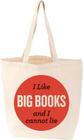 I Like Big Books Tote (Lovelit) By Gibbs Smith (Created by) Cover Image