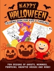 Halloween Coloring Book Cover Image