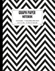 Graph Paper Notebook 5 Squares per inch: Quad Ruled 1/5 Inch Squares - 5 Squares per Inch Composition Book - Double Sided Sheets - Chevron Style (100 By Notes Press Cover Image