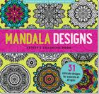 Mandala Designs Artist's Coloring Book By Peter Pauper Press (Manufactured by) Cover Image