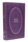 KJV, Holy Bible, Soft Touch Edition, Imitation Leather, Purple, Comfort Print Cover Image