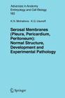 Serosal Membranes (Pleura, Pericardium, Peritoneum): Normal Structure, Development and Experimental Pathology (Advances in Anatomy #183) By Krassimira N. Michailova, K. G. Usunoff Cover Image