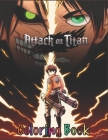 Attack On Titan Coloring Book: Attack On Titan Stunning Coloring Books For Adult 8.5 X 11 By Aj Design Cover Image