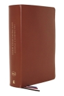 Nkjv, Charles F. Stanley Life Principles Bible, 2nd Edition, Genuine Leather, Brown, Indexed, Comfort Print: Growing in Knowledge and Understanding of By Charles F. Stanley (Editor), Thomas Nelson Cover Image