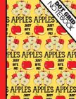 Dot Grid Notebook: Cute Apples Just Bite Me Quote Print - Dotted Bullet Style Notebook for Men and Women By Blue Havana Press Cover Image
