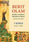 Berit Olam: 1 Kings By Jerome T. Walsh Cover Image