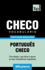 Vocabulário Português Brasileiro-Checo - 3000 palavras Cover Image