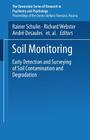 Soil Monitoring: Early Detection and Surveying of Soil Contamination and Degradation (Monte Verita) By Schulin (Editor), Desaules (Editor), Webster (Editor) Cover Image