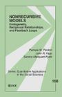 Nonrecursive Models: Endogeneity, Reciprocal Relationships, and Feedback Loops (Quantitative Applications in the Social Sciences #168) Cover Image