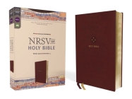 Nrsvue, Holy Bible, Leathersoft, Burgundy, Comfort Print By Zondervan Cover Image