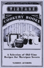 A Selection of Old-Time Recipes for Marzipan Sweets By Various Cover Image