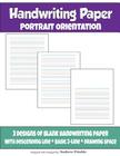 Handwriting Paper: Portrait Orientation By Andrew Frinkle Cover Image
