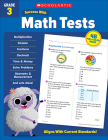 Scholastic Success with Math Tests Grade 3 Workbook By Scholastic Teaching Resources Cover Image